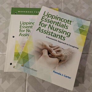 Lippincott Essentials for Nursing Assistants 5th Ed (ISBN 9781975142896) & Code
